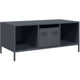 vidaXL Stolić za kavu antracit 101,5x50x43,5 cm hladno valjanog čelika | shoptok.hr