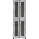 Kuhinjski ormarić Betonski sivi 60 x 35 x 182 cm Konstruirano drvo | shoptok.hr