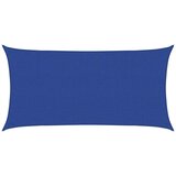  Jedro za zaštitu od sunca 160 g/m² pravokutno plavo 2,5x5m HDPE | Eponuda.com