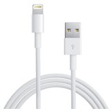  Podatkovni data kabel - računalniški polnilec - Apple Lightning - 1m - beli | Shoptok.si