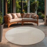Lesnina XXXL PREPROGA ZA ZUNANJO UPORABO Berlin 150 cm tkano krem barve | Shoptok.si