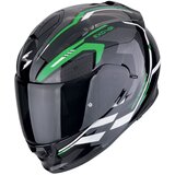 Scorpion kaciga Exo-491 kripta black green white Cene