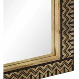  Kupaonsko ogledalo 50 x 70 cm masivno drvo manga i staklo | shoptok.hr