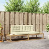  Set vanjskih sofa Bijela 230 5 x 83 x 73 cm Poliester | shoptok.hr