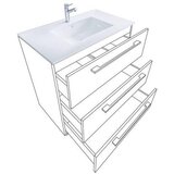 MID.YOU Kombiniran Umivalnik Schubo, Črna | Shoptok.si
