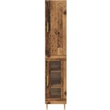  Highboard 2 kom. Staro drvo 34,5 x 34 x 180 cm | shoptok.hr