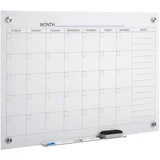 steklena koledarska tabla 90Š x 60G x 0,2V cm belo, (5000242320)