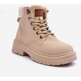 Boto Women's Suede Trapper Boots Light Beige Jette | shoptok.hr