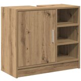 vidaXL kabinet za umivalnik Artisan Oak 63x29x55 cm Inženirski les | Shoptok.si