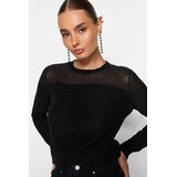 TRENDYOLMILLA ženski duks Twoaw24Kz01023, Crna/Crna | Eponuda.com
