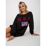 Vikki Sweatshirt-VI-BL-3192.23P-black | shoptok.hr