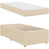  Krevetna konstrukcija s madracem Krema 90 x 200 cm tkanina | Eponuda.com