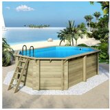  Drveni bazen NEMO 5,79x3,49 - V.1,45 m - metalni okvir | shoptok.hr