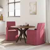  Trpezarijske stolice 2 pcs boja crnog vina 57 x 67 x 95 cm | shoptok.hr