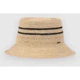Ellee Straw Bucket Hat black