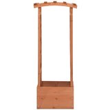 Maison Chic Cvetlično korito - Cvetlični Lonec z mrežo in obokom 49x39x117 cm les jelke, (21790502) Cene