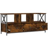 TV ormarić boja dimljenog hrasta 102x33x45 cm od drva i željeza | shoptok.hr