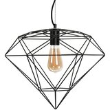 Toolight viseća svjetiljka diamond metal loft black APP563-1CP | shoptok.hr
