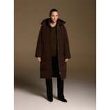 Reserved LADIES` COAT - tamnosmeđe | shoptok.hr