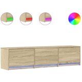 TV omarica z LED Sonoma 165 x 34 x 40 cm Konstruiran les, (5000137142) | Shoptok.si