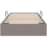  Otomanski krevet s pohranom Sivo-smeđa 100 x 200 cm tkanina | shoptok.hr