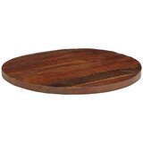 Stolna ploča Ø 70 x 3,8 cm okrugla od masivnog obnovljenog drva | shoptok.hr