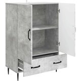  Kreveta Betonska siva 66 x 34,5 x 95 cm Konstruirano drvo | shoptok.hr