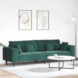 SOFA Tamnozelena 250 x 77 x 76 cm Baršun | shoptok.hr