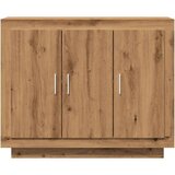 vidaXL Sideboard artisian hrast 92x35x75 cm konstruiran les | Shoptok.si
