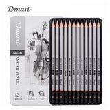  SET OLOVAKA ZA SKICIRANJE DELI U METALNOJ KUTIJI 1/12 DMAST PEBEO EC391 | ePonuda.com
