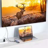  8u1 USB HUB sa HDMI, LAN, USBA, PD, TF/SD | ePonuda.com