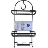 Tendance žičana polica sa 3 nivoa sa kukom 65x28x12,5 crna 91008108 | Eponuda.com