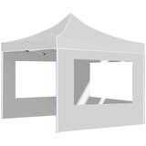  Profesionalni šotor za zabave aluminij 3x3 m bel, (20966616) | Shoptok.si