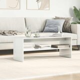TV ormarić od iverice visoki sjaj bijeli 100 x 40 x 40 cm | shoptok.hr