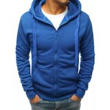 DStreet Light blue men's hoodie BX5229 Cene