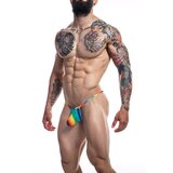Cut4Men Loopstring Pouch Rainbow Cene