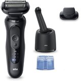 Braun Series 5 52-N7200cc električni brivnik s čistilno in polnilno postajo SmartCare Black 1 kos | Shoptok.si