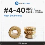 Navojni vložki #4-40 kratki UNC - #4-40 x 3.6