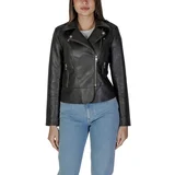 Only ONLKRISTEL FAUX LEATHER BIKER CC OTW 15336105 Crna