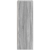  Visoka komoda siva boja hrasta 50x41x124 cm konstruirano drvo | shoptok.hr