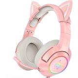 Onikuma K9 RGB Wired Gaming Headset With Cat Ears Pink | Shoptok.si