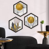 WALLXPERT 6GEN187180 Višenamenska Dekorativna Slika u Ramovima (3 Komada) | Eponuda.com