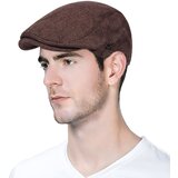 IZMAEL Moška Baretka BR-12197 - Rjava | Shoptok.si