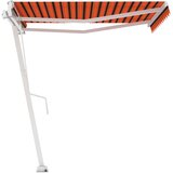  Samostojeća tenda na ručno uvlačenje 350x250cm narančasto-smeđa | shoptok.hr