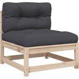  3-dijelni set vrtnih sofa od masivne borovine s jastucima | shoptok.hr