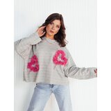 DStreet Bluza damska oversize RAWEL szara | Shoptok.si
