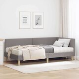  Kotni okvir postelje z matrico Drugo 2 pcs Taupe blago, (5000123187) | Shoptok.si