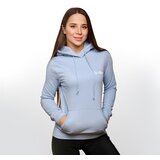GymBeam ženski duks PRO Hoodie Blue Cene