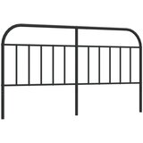 Maison Chic Kovinsko posteljno vzglavje - Vzglavna omarica črno 160 cm, (22076993) | Shoptok.si