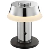 Brilliant LED stona lampa KINICH, prigušiva, punjiva, dodirna, LED/2,5W/5V, 2700K, sjajni hrom | Eponuda.com